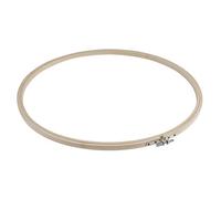 Cercle à broder en bambou - Point de croix - Anneau fleur - Choix de taille 10,2 cm - 35,6 cm