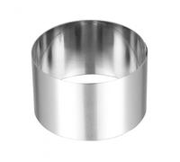 Cercle à mousse D : 5 x 4.5 cm - inox