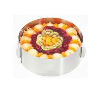 Cercle à gâteau - 10 cm avec poignées extensible Gefu