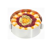 Cercle à gâteaux extensible avec poignées