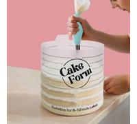Cercle à gâteau rond réglable 15/20/25 cm, moule rétractable pour fondant, outils pour mousse, cercle en acrylique, forme DIY pour gâteau mousse 15 20 25cm