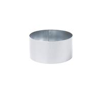 Cercle inox à vacherin - Diamètre 12 cm