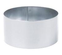 Cercle inox à vacherin - Diamètre 12 cm
