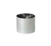 Cercle à mousse Inox Brossé H45 D5.5