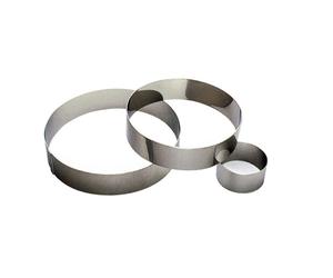 Cercle à mousse Inox H45 GOBEL D200