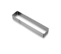 Cercle à Patisserie en Acier Inoxydable Moule à gâteau rectangulaire/ovale/rond en acier inoxydable for mousse(20.3x4.3cm Rectangle)