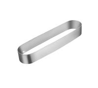 Cercle à Patisserie en Acier Inoxydable Moule à gâteau rectangulaire/ovale/rond en acier inoxydable for mousse(16x4cm Oval)