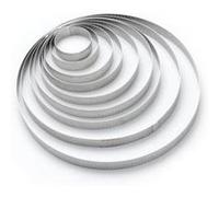 Cercle à tarte 12,5 cm perforé à bord droit de buyer 3099.05 G