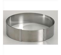 Cercle à tarte extensible inox