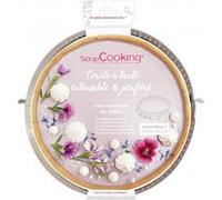 Cercle à tarte extensible perforé - 16 à 30 cm Multicolore G