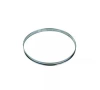 Gobel 834992 Cercle à Tarte Haut Inox Bords Roulés 30 cm, Argenté