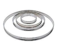 Cercle à tarte inox 280mm matfer