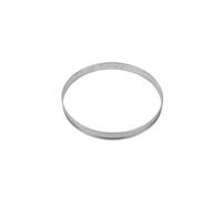 Cercle à tarte - inox - bord roulé - épaisseur 4/10ème - Ø220 mm h20 mm