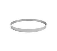 GOBEL - Cercle à Tarte Perforé - Cercle à Patisserie Perforé - INOX - Ø 8 cm - Hauteur 2 cm - Qualité professionnelle - Fabriqué en France