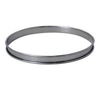 Cercle À Tarte Inox Perforé Bord Roulé Diam 8 Cm