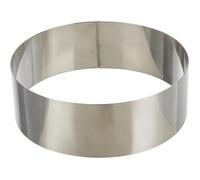 Lacor Emporte-pièces cercle à tarte 68618 18 x 6 cm 18/10 Argent
