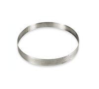 Cercle à tarte perforé inox ø 28.5cm hauteur 2 cm
