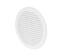 Cercle Air Vent Grille Cover 200mm conduits en plastique ABS blanc