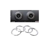 Cercle anneau chrome bague buse grille de ventilation aération 3-A-C sport LOT DE 4 ANNEAUX CHROME cerclage des grilles d'aération