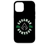 Cercle avec Le Logo du héros des Mers Aquaman, Roi d'Atlantis Coque pour iPhone 12/12 Pro