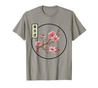 Cercle de cerisier japonais en forme de cerisier T-Shirt