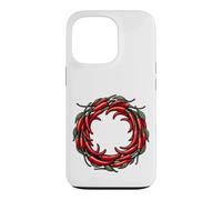 Cercle de Piment Fort et de Poivre Coque pour iPhone 13 Pro