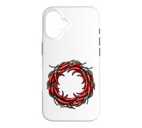 Cercle de Piment Fort et de Poivre Coque pour iPhone 16