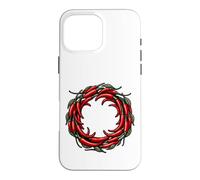 Cercle de Piment Fort et de Poivre Coque pour iPhone 16 Pro Max