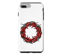 Cercle de Piment Fort et de Poivre Coque pour iPhone 7 Plus/8 Plus