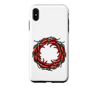 Cercle de Piment Fort et de Poivre Coque pour iPhone XS Max