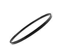 Cercle de Tambour Noir 12 Pouces, Caoutchouc et Métal, pour Percussion | Remplacement du Cercle de Tambour, Ajustement Polyvalent, Musiciens et Batteurs, Usage Maison et Entretien