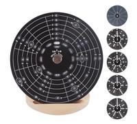 Cercle des coulisses - Guitare à roue du cercle des coulisses | Guitare avec roue d'accords | Disque de théorie musicale arrondi de cinquième | Outil d'apprentissage de la théorie de la musique