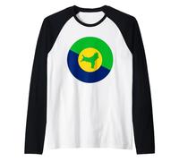 Cercle Drapeau Île Christmas Manche Raglan