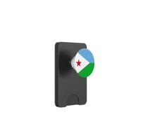 Cercle du Drapeau de Djibouti PopSockets PopWallet pour MagSafe