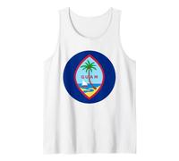 Cercle du Drapeau de Guam Débardeur