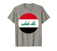 Cercle du Drapeau de l'Irak T-Shirt