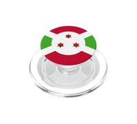 Cercle du Drapeau du Burundi PopSockets PopGrip pour MagSafe