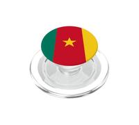 Cercle du Drapeau du Cameroun PopSockets PopGrip pour MagSafe