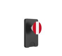 Cercle du Drapeau du Pérou PopSockets PopWallet pour MagSafe