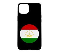 Cercle du Drapeau du Tadjikistan Coque pour iPhone 15 Plus