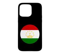 Cercle du Drapeau du Tadjikistan Coque pour iPhone 15 Pro Max
