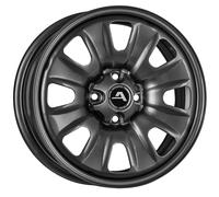 Alcar Stahlrad Jante AL65 16 pouces 4 trous 6,5x 16x108 ET32 Noir