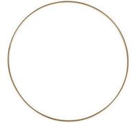 Cercle en métal - LEALOO - Grand Cercle XXL - Diamètre 90 cm - Couleur doré - Style vintage