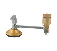 Cercle en verre doré avec ventouse puissante pour couper des trous ronds sur les ventilateurs de cuisine et les panneaux de verre de climatisation, taille 200 mm (200 mm)