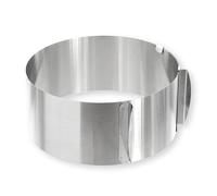 Cercle extensible en inox de 16 à 30 cm - Alice Délice