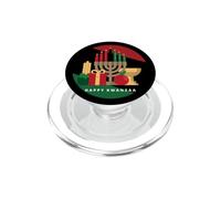 Cercle Happy Kwanzaa Kwanza Noël Africain noël PopSockets PopGrip pour MagSafe
