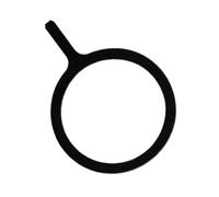 Cercle magnétique Puissant, adhésive Mobile, Disque de Montage Compact, Feuille d' offrant Une Prise en Main Ferme, Fixation Gadget, Support de visualisation Portable Alternatif