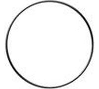 Cercle Nu En Métal Noir 10 Cm