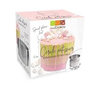 Cercle pâtissier extensible - 12 cm de hauteur