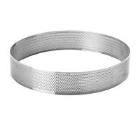 Lacor Cercle rond perforé Acier inoxydable Gris 24 x 24 x 2 cm